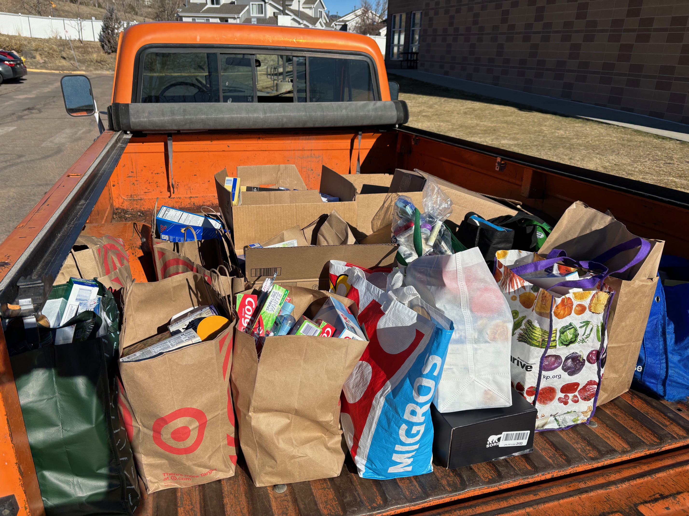 Thank You, Golden Community, for Supporting the USPS Food Drive!